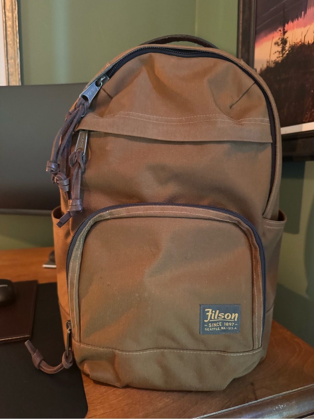 Filson Dryden Backpack (Whiskey)